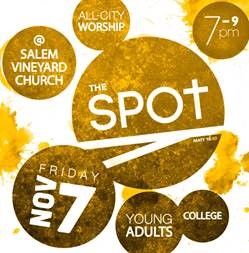 The spot poster